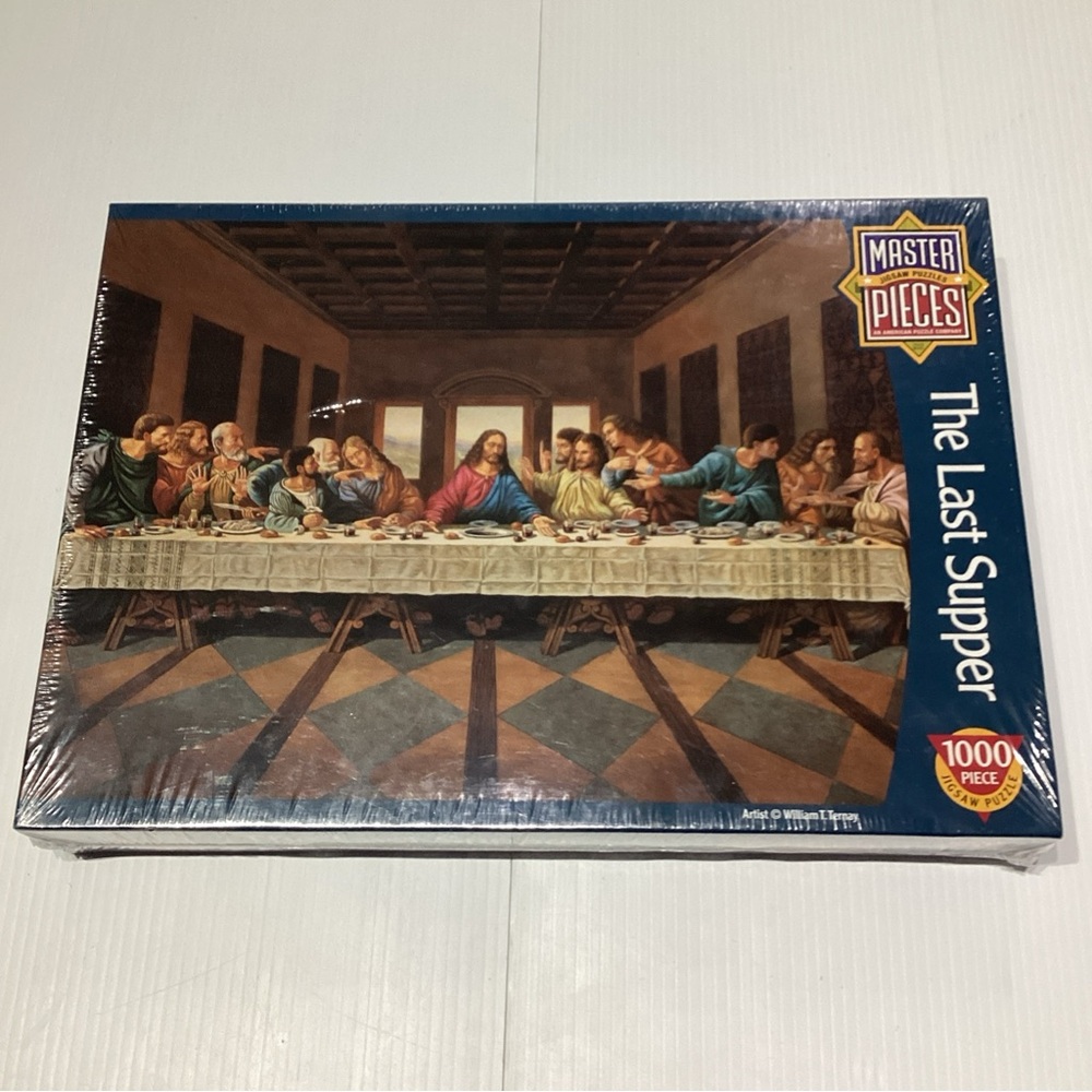 Masterpieces Jesus The Last Supper 1000 Piece Puzzle New * Read